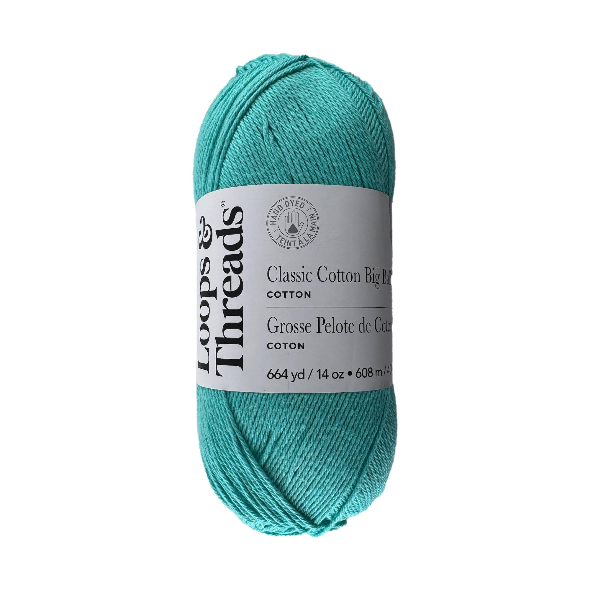 Classic Cotton Big Ball™ Solid Yarn by Loops & Threads